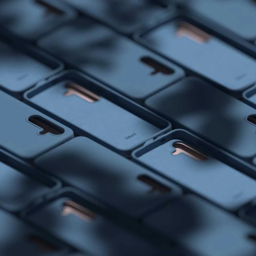 Etteri Silikoni Mag-kuori Samsung Galaxy A37 5G tummansininen – 2