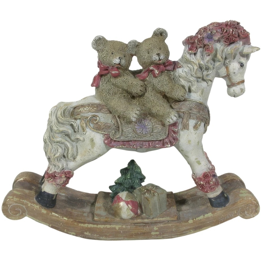 Mondex Alates 1986 SANTA LILA Kuju Hobune Rööbastele 25,5x7x21cm – 2