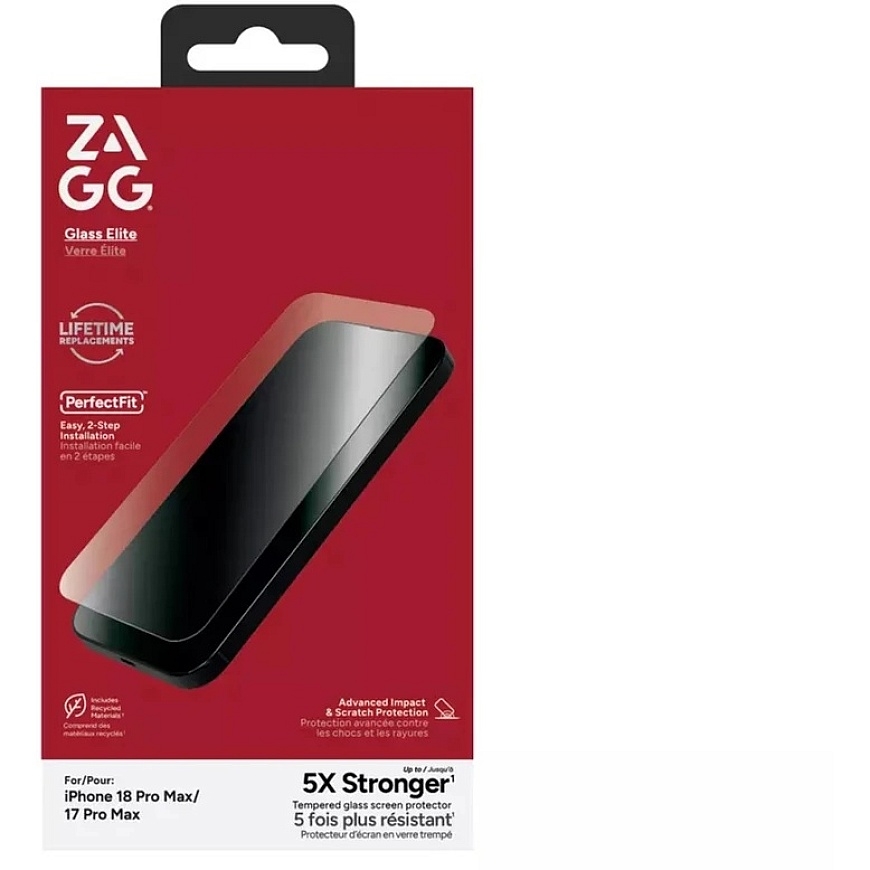 Zagg Glass Elite для iPhone 18 Pro Max / 17 Pro Max