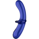 Satisfyer Double Crystal dildo szklane Light Mėlyna Satisfyer Double Crystal dildo szklane Light Mėlyna