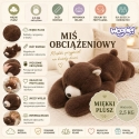 Sverto plīša lācis Woopie Balboa, 65 cm, 2,5 kg Sverto plīša lācis Woopie Balboa, 65 cm, 2,5 kg