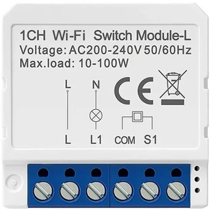 Esi neitrāls „Wi-Fi“ slēdzis Avatto LWSM16-W1