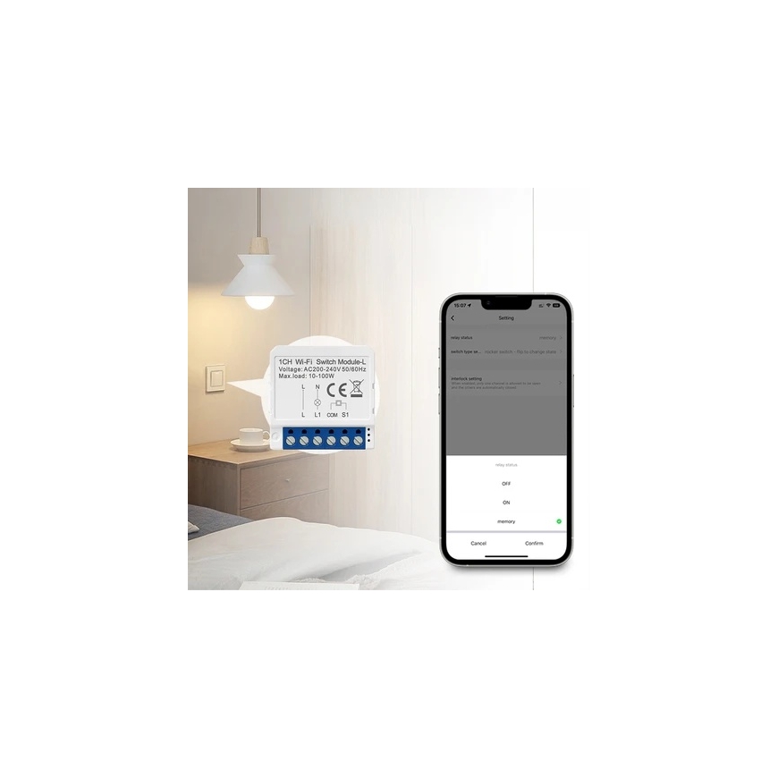 Будьте нейтральным "Wi-Fi" переключателем Avatto LWSM16-W1 – 3