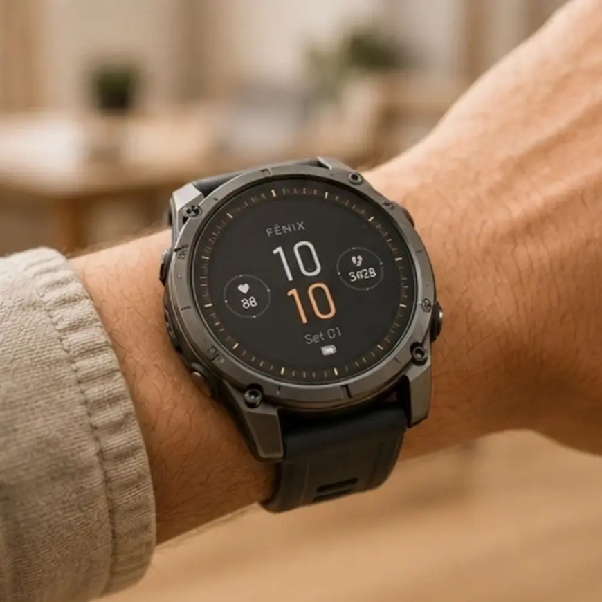 Tech-Protect kaitseklaas Garmin Fenix 9 Pro (51 mm) jaoks | läbipaistev (2 tk.) – 5