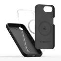 TECH-PROTECT SILICONE telefono dėklas su MagSafe palaikymu iPhone 16E | iPhone 17E juodas