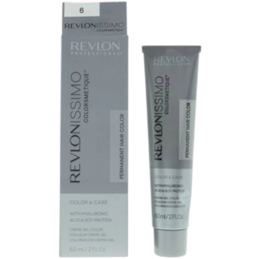 Revlon Revlonissimo Colorsmetique Hyaluronihappo Pysyvä Hiusväri 6 6 Tummat Vaaleille Hiuksille, 60 ml – 2