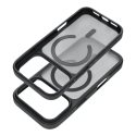 Vāks iPhone 11 Pro Max Forcell F-Protect Smoke Hybrid Premium Lite, kas ir saderīgs ar MagSafe, melns Vāks iPhone 11 Pro Max Forcell F-Protect Smoke Hybrid Premium Lite, kas ir saderīgs ar MagSafe, melns