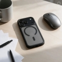 Kuori iPhone 11 Pro Max Forcell F-Protect Smoke Hybrid Premium Lite, joka on yhteensopiva MagSafen kanssa, musta Kuori iPhone 11 Pro Max Forcell F-Protect Smoke Hybrid Premium Lite, joka on yhteensopiva MagSafen kanssa, musta