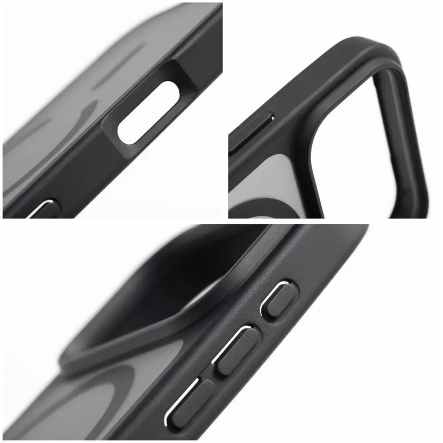Case for iPhone 11 Pro Max Forcell F-Protect Smoke Hybrid Premium Lite compatible with MagSafe black – 5