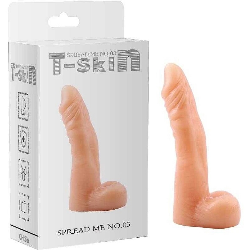 CHISA T-Skin Дилдо Flesh Spread Me Nr.03 – 2