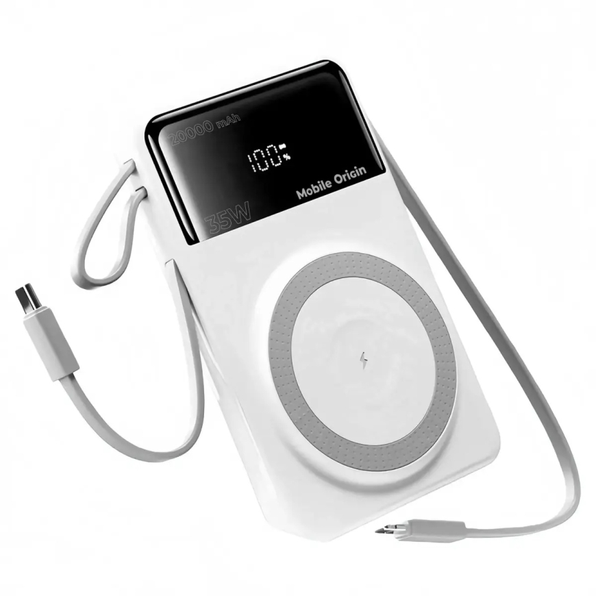 Mobile Origin 35W PD 20000mAh ekraaniga PowerBank, MagSafe ühilduv – 4