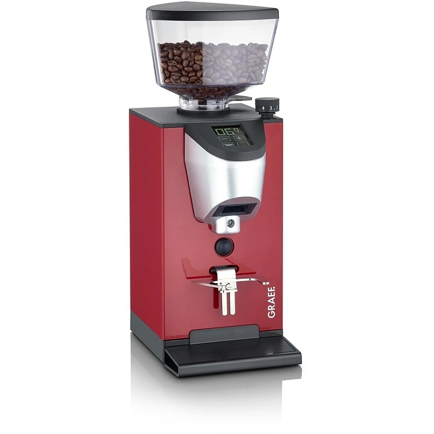 Coffee machine GRAEF grinder CM1103, red