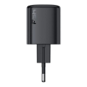 Acefast A119 reisilaadija | 45W | PD, QC, GaN, PPS | USB-C | must