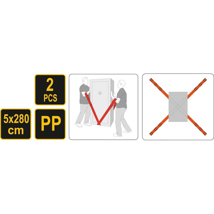 Vorel Toya Sa Puola Huonekalujen Kantohihnat | 5X280 cm | 2 kpl. (74724) – 5