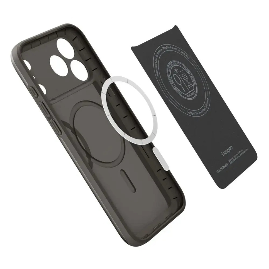 Spigen Thin Fit telefoni ümbris MagSafe toega iPhone 17 Pro | iPhone 18 Pro hall – 5