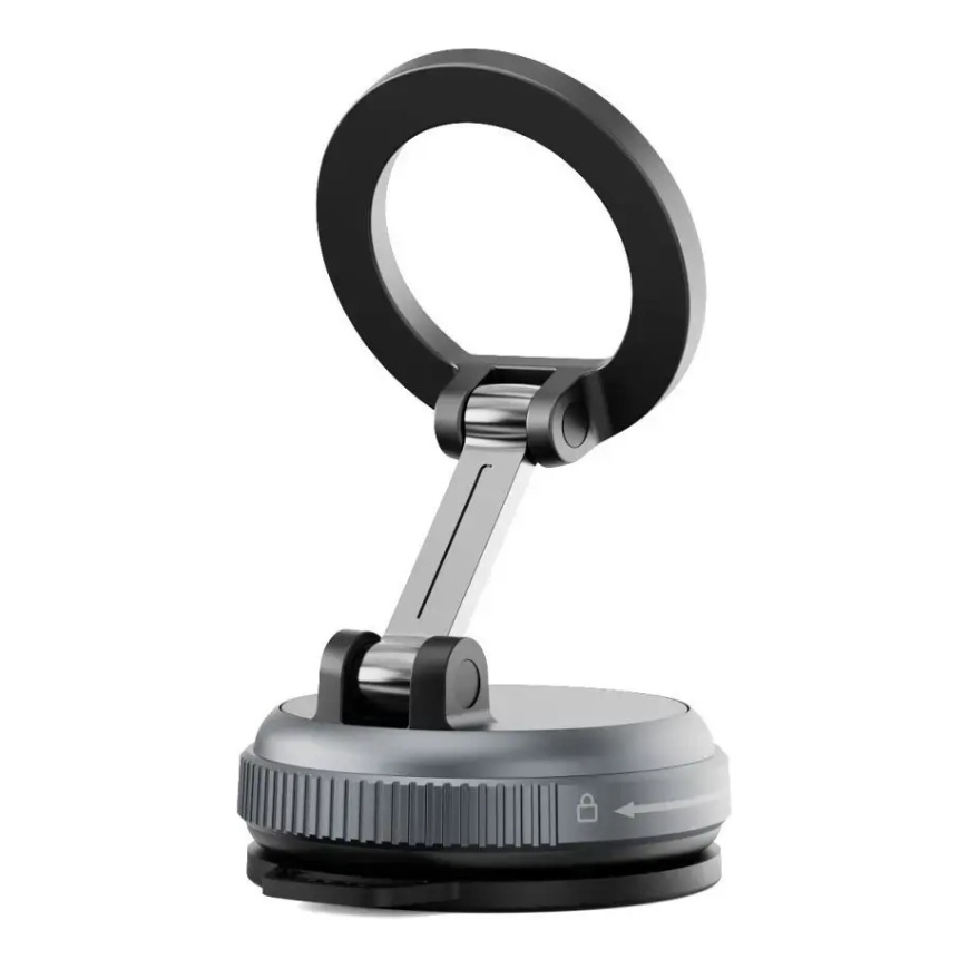 Forcell F-Grip Magic Mag magnetiline auto telefonihoidik iminapaga MagSafe ühilduv must – 4
