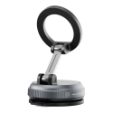 Forcell F-Grip Magic Mag magneettinen auton puhelinpidike imukupilla, MagSafe-yhteensopiva, musta Forcell F-Grip Magic Mag magneettinen auton puhelinpidike imukupilla, MagSafe-yhteensopiva, musta