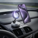 Forcell F-Grip Magic Mag magnetic car phone holder with suction cup MagSafe compatible black Forcell F-Grip Magic Mag magnetic car phone holder with suction cup MagSafe compatible black