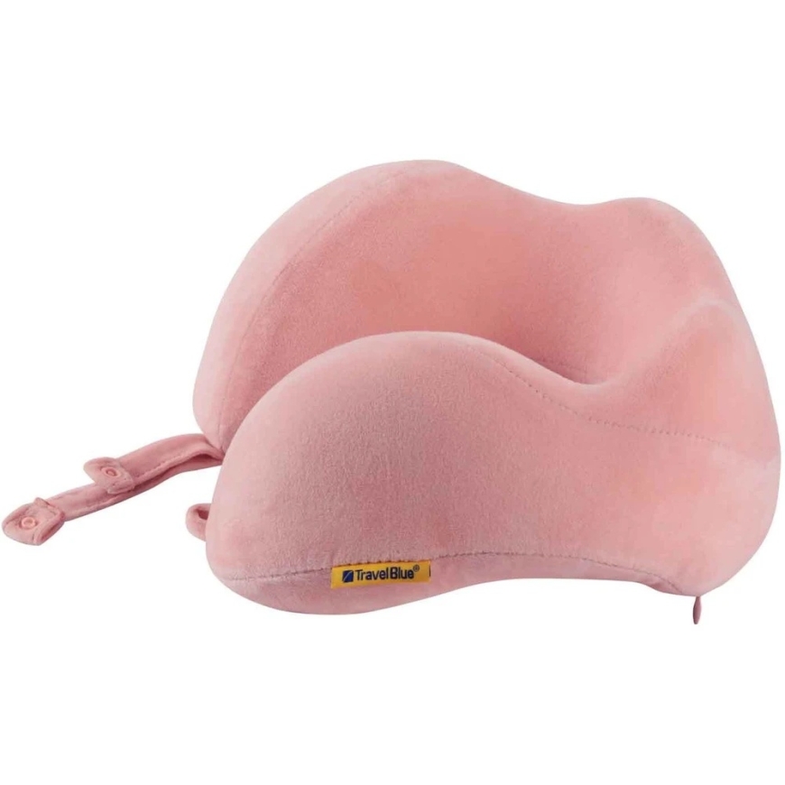 Aptel Blue TRAVEL Blue MEMORY FOAM PILLOW TRANQUILITY PINK – 2