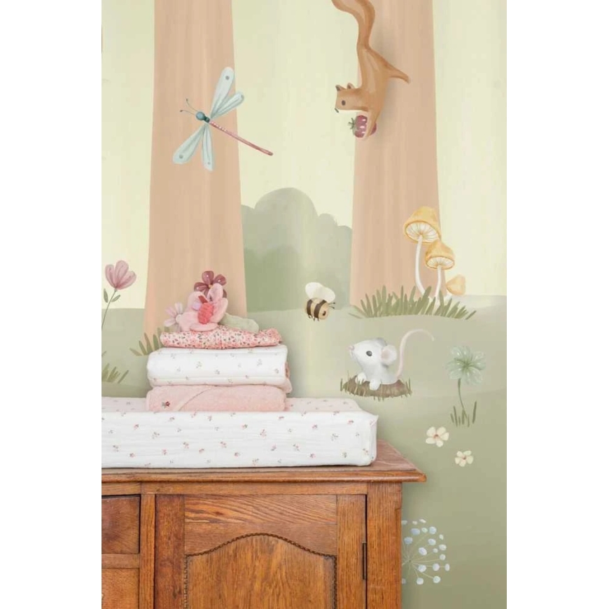 Little Dutch Foto Taustfleece 'Muinasjutu Aed' 300x280 cm – 3