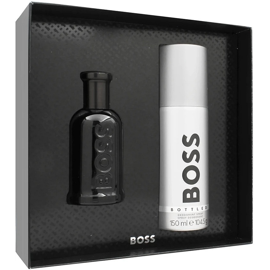 Hugo Boss Boss Bottled Parfum -setti miehille (PP, 50 ml + deodorantti, 150 ml)