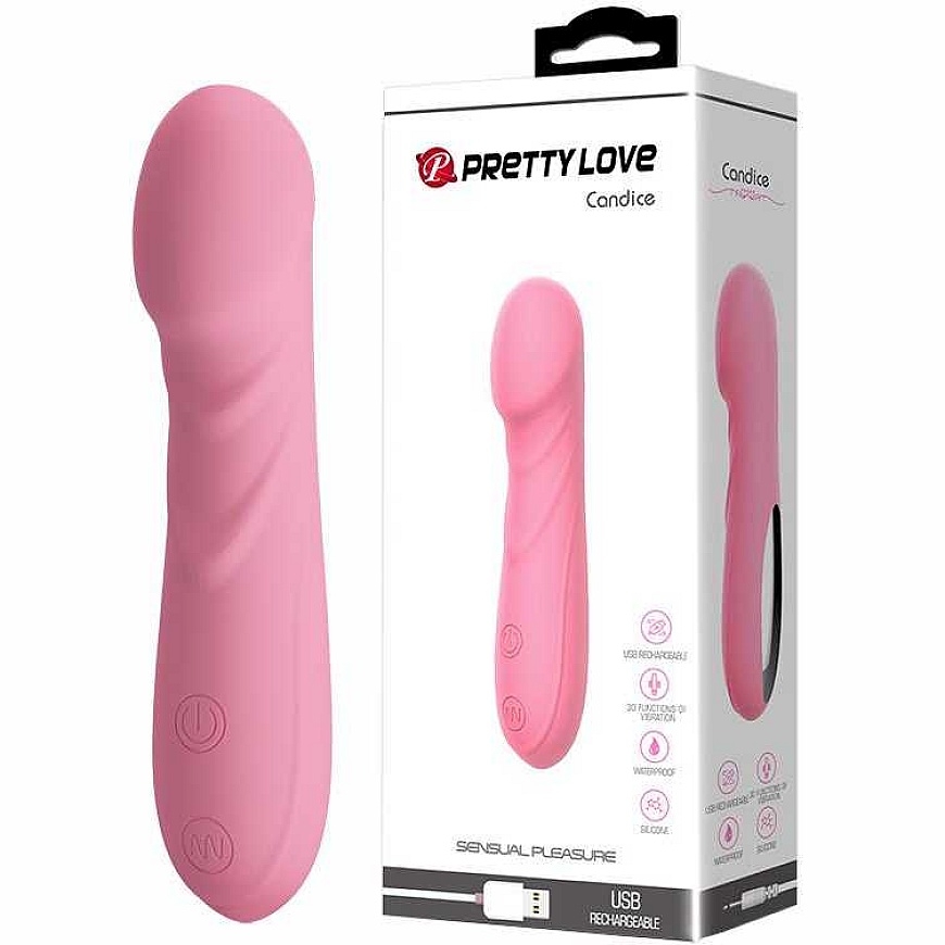 Pretty Love G-punkti stimulaator seksimassaaž 14 cm 30 režiimi