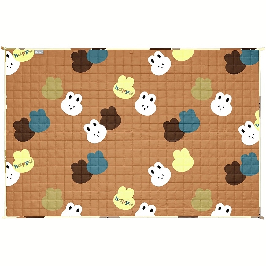 Rebel PREMIUM cotton weighted blanket, sensory blanket for kids, 100x150 cm, 4kg, rabbits – 3