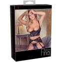 Open Fine Strap Bra Set 80B/M Open Fine Strap Bra Set 80B/M