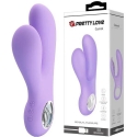 Pretty Love -vibraattori, suunniteltu G-pisteen ja klitoriksen stimulaatioon, 17 cm USB
