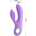 Pretty Love Vibrator, designed for G-spot and clitoral stimulation, 17 cm USB Pretty Love Vibrator, designed for G-spot and clitoral stimulation, 17 cm USB