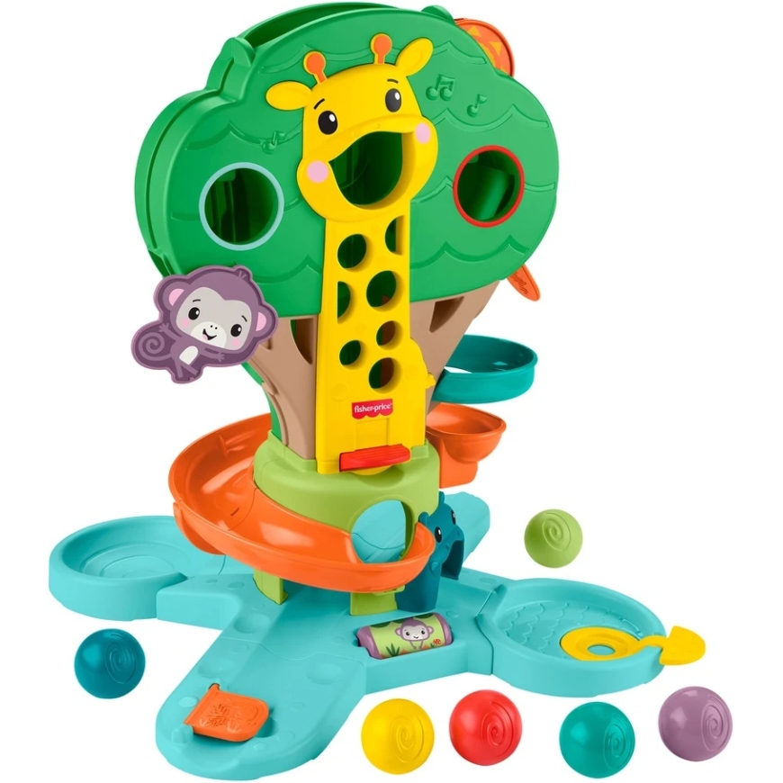 Mattel Деревянный игровой центр "Сидя-вставая" с мячиками – 2