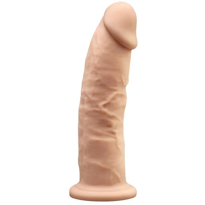 Silexd voimakas dildolla imukupilla, realistinen penis, 23 cm