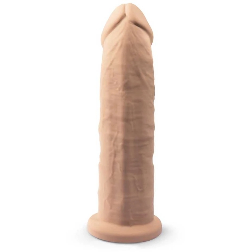 Silexd tugev dildoga imemisnööri, realistlik peenis, 23 cm – 4