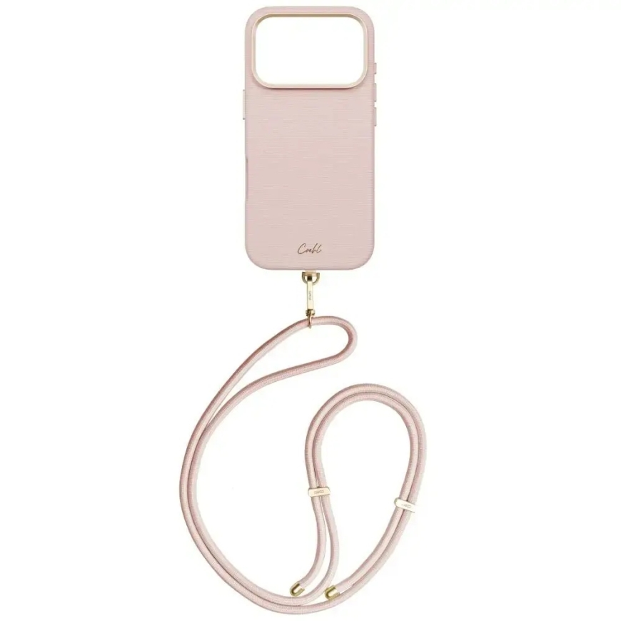 UNIQ Coehl Mirelle telefoni ümbris iPhone 17 Pro roosa – 2