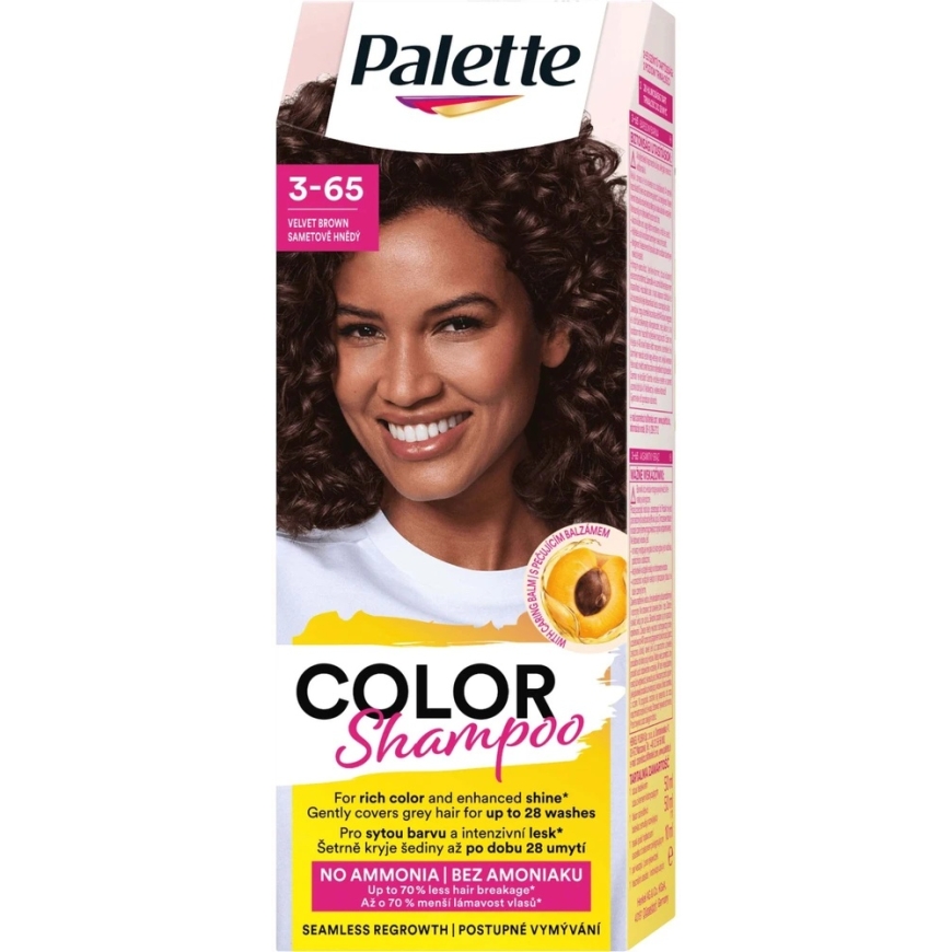 L'Oreal Palette Color Šampoon Juuksevärvi šampoon 3-65 Sametine pruun – 2