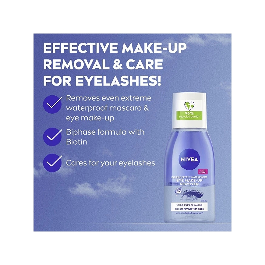 Nivea Двухфазное средство для снятия макияжа и очищения кожи вокруг глаз 125 мл – 4