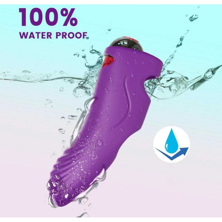 B Series Joy B sērijas Joy G punkta vibrators pirkstam, 9 režīmi, 11 cm – 5