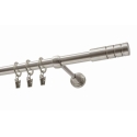 Decastyl VIENOJI UŽUOLAIDA FI 19 MM NERŪDIJANČIO PLIENO EFEKTAS 480 CM TECHNO SU RITINĖLIAIS KOWALSKI