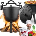 Berdsen Valurautapannu 8 L Metsästäjäpannu Nuotiolle ja Grillille BD-482 348200 Berdsen Valurautapannu 8 L Metsästäjäpannu Nuotiolle ja Grillille BD-482 348200