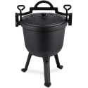 Berdsen Cast Iron Pot 8 L Hunter Pan for Campfire and Grill BD-482 348200 Berdsen Cast Iron Pot 8 L Hunter Pan for Campfire and Grill BD-482 348200