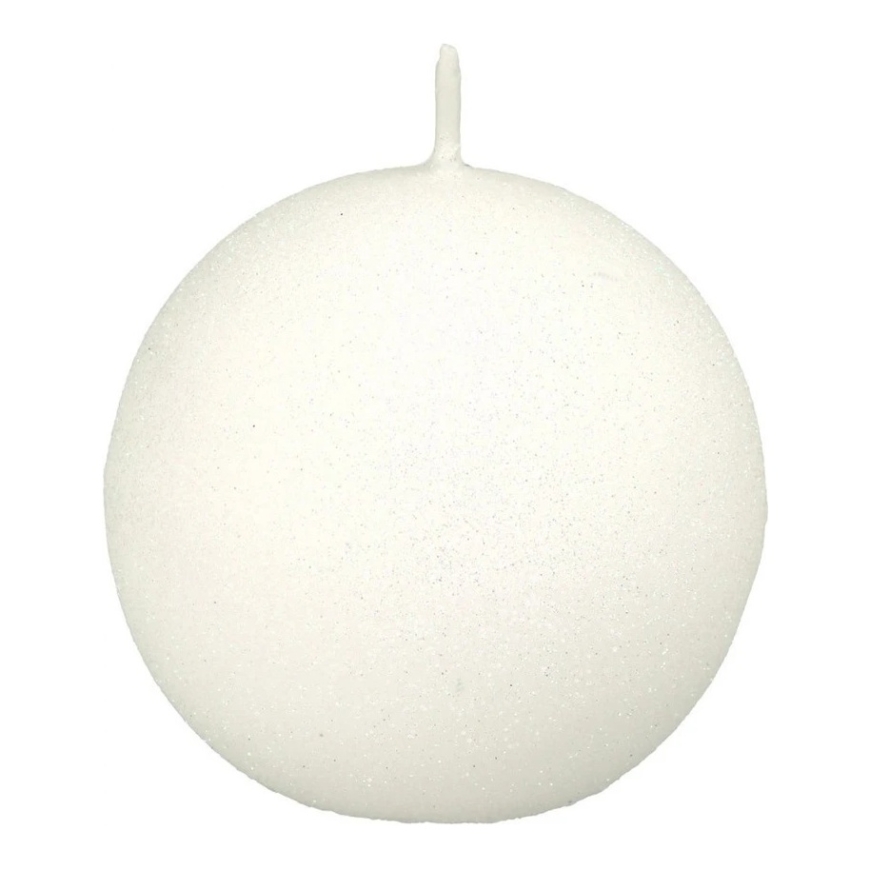 Mondex Svečs CLASSIC CANDLES Lode 8 cm balta – 2