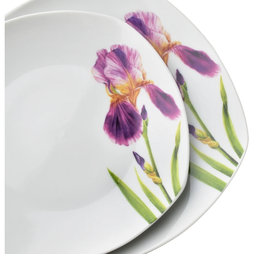 Affek Design LEA IRIS 18 daļu pusdienu komplekts, bļoda 500 ml, 16,5/19,5/22 cm – 5
