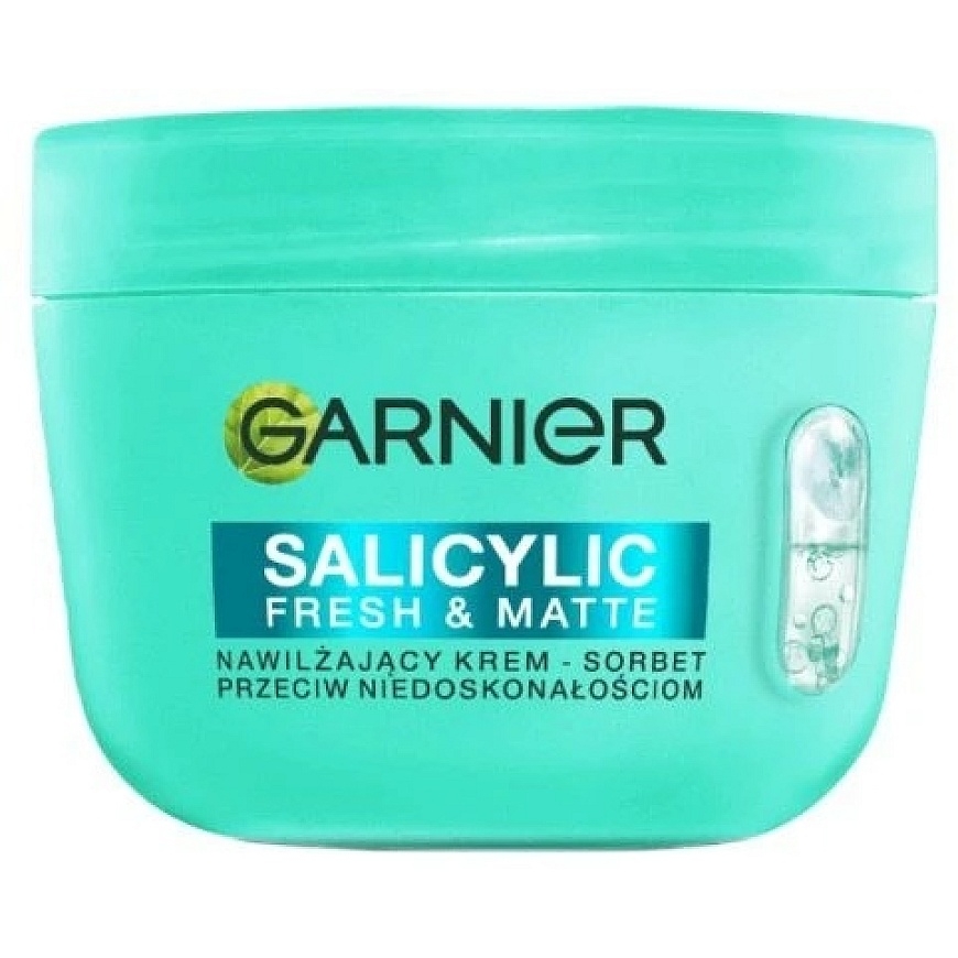 Garnier Salicilinis gaivusis ir matinis drėkinamasis kremas – šerbetas nuo odos netobulumų 85 ml – 2