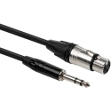 audio kabelis - Lindy 35717 7,5 m XLR F–6,3 mm M Melns audio kabelis - Lindy 35717 7,5 m XLR F–6,3 mm M Melns