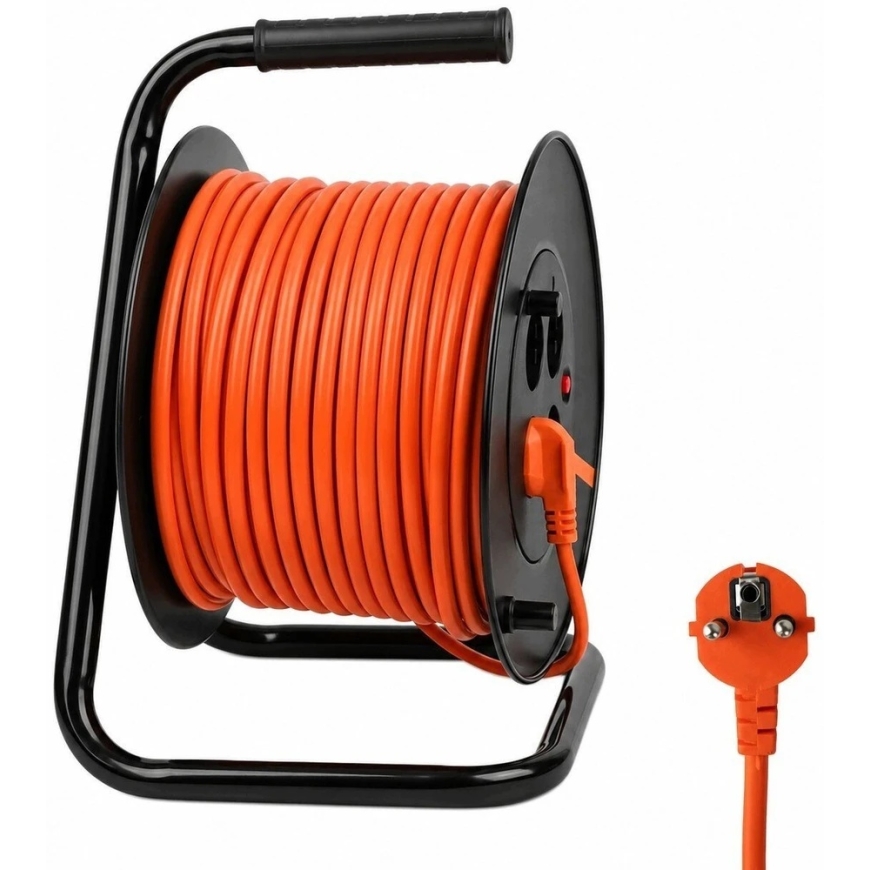 EXTRALINK POWERLINK PIKENDUSKAABEL RULLIL 50M Z MAASTIK 4 PESA – 4
