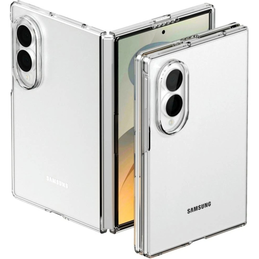 Mercury kietas PC dėklas, skirtas Samsung Galaxy Z Fold8, skaidrus – 2