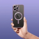 Electro Mag telefoni ümbris MagSafe toega iPhone 12 Pro lilla Electro Mag telefoni ümbris MagSafe toega iPhone 12 Pro lilla