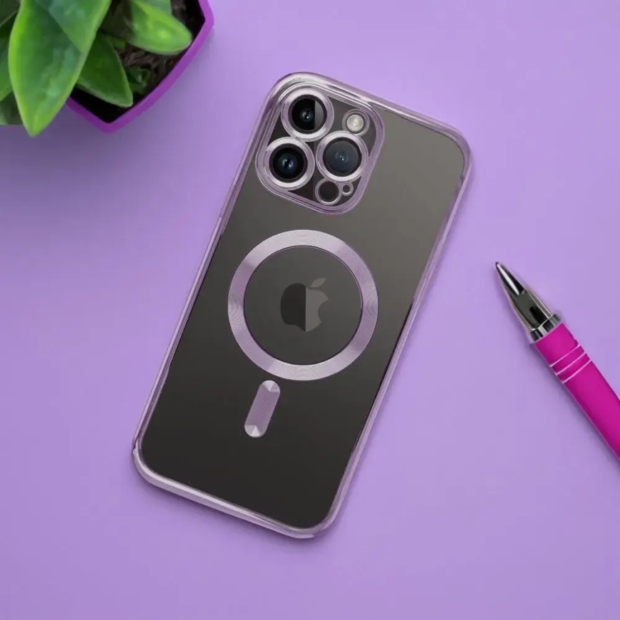 Electro Mag phone case with MagSafe support for iPhone 12 Pro purple – 4