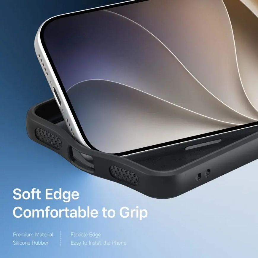 Dux Ducis Aimo telefono dėklas iPhone 17 Pro | iPhone 18 Pro juodas – 4