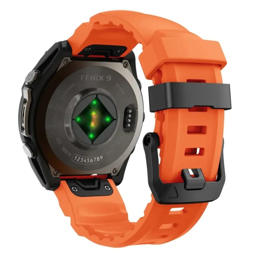 TECH-PROTECT MOTION GARMIN FENIX 5 / 6 / 6 PRO / 7 / 8 / 8 PRO / E / 9 / 9 PRO (47 MM) SIGNĀLA ORANŽS – 2